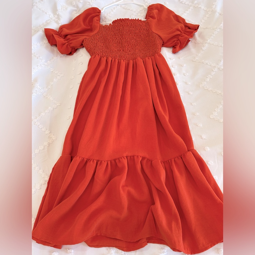 Orange SunDress